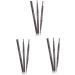 POPETPOP 3pcs 2 1 Waterproof Eyebrow Pen Coffee Eyebrow Pencil Eyebrow Pencil Brush Eyebrow Brush Refill 1 count (Pack of 1) As Shownx3pcs - Buy Online on GoSupps.com
