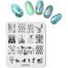 KADS 4Pcs Nail Art Stamping Plate Set for Salon Designs - O1 - Buy Online on GoSupps.com