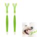 Kgduyc Pet toothbrush - 2PCs dog toothbrush toothbrushes for dogs pet toothbrush triple head dog toothbrush long handle dog toothbrush toothbrush dog for small to large dogs and cats