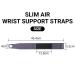 Heybody Slim Air Wrist Support Strap - Fitness Daily Comfort for Carpal Tunnel, Arthritis, and Wrist Pain - Elastic and Breathable - Gray - Buy Online on GoSupps.com