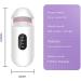 Aposous 1 Piece Electric Heated Eyelash Curler Long-Lasting Curl Electric Eye Lash Perm Eyelashes Clip Makeup Tool - Buy Online on GoSupps.com