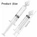 Nasal Shower Yutou 10ml Syringe - Safe Nose Cleaner for Newborns & Children | 4-Piece Set with Reusable Silicone Tip - International Shipping - Buy Online on GoSupps.com