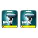 Gillette Mach3 blades 8 pieces (2-pack)