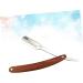 Fomiyes 3ST Safe Metal Straight Razor for Men | Professional Foldable Face Hair Razor | Premium Wooden Handle - Buy Online on GoSupps.com