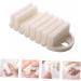 Ipetboom Nail Brush Hand and Nail Scrub Brush Fingernail Scrubber Manicure Brush Pedicure Dust Brush Finger Brush Manicure Tool Toe Brush Clean Polypropylene Wash White - Buy Online on GoSupps.com