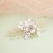Beaupretty Wedding Hair Accessories Hair Toppers Hair Accessories for Wedding Rhinestone Hair Accessories Hair Accessories for Women Bridal Hair Accessories Metal The Flowers White Comb Bride - Buy Online on GoSupps.com