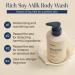 Mellow Vanilla KUNDAL Rich SoyMilk Body wash 2 x 16.9oz + 1 x 3.38oz - Buy Online on GoSupps.com
