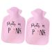Gleavi 2st mini water bottle Heat bottle Heat bottle for warm compress Hot compress handbags Heat bottle Warmer bag Splash bag Student Insulation bags Cartature