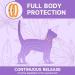 Cat Repellent Treatment Adjustable Cat Repellent Collars Natural Protection Repellent Collar for Cats Water Resistant Repellent Collar for Cats Small-Medium-Large Orange 2pack - Buy Online on GoSupps.com