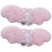 hgnxa Cute Bear Plush Angel Wing Hair Clip Sweet JK Girls Hairpins Barrettes Hair Accessories Aesthetics Hairgrip