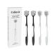 Buy Tongue Cleaner & Scraper Set - Reduce Bad Breath | Pack of 4 (Black & Gray) | Improve Oral Hygiene - Buy Online on GoSupps.com