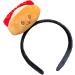 Bottone Cute Stuffed Chicken Leg Shape Hair Hoop Women Spa Wash Face Makeup Headband for Photoshoots Halloween Hair Accessories Bread headband - Buy Online on GoSupps.com