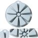 DECHOUS 3 Pcs 8 Points Scone Mold Soap Mold Circle Silicone Mold Baking Supply Silicone Cake Mold Jelly Molds Fondant Molds High Temperature Resistance Silica Gel Round Tray - Buy Online on GoSupps.com