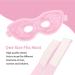 NEWGO Cooling Eye Mask Reusable Hot Cold Therapy Gel Eye Mask with Soft Plush Relief for Puffy Eyes Dark Circles Migraine Headache Sinus Pain - Pink - Buy Online on GoSupps.com