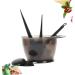 Hemobllo Kit De Coloration Capillaire 5 Pi ces Noir Bol De Teinture Peigne Brosse Cache-oreilles Outils De Teinture Capillaire Domicile Pour Salon Professionnel Et Usage Maison - Buy Online on GoSupps.com