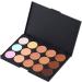1Pack Professional 15 Colour Concealer Palette Camouflage Contour Cosmetic Set Eye Face Cream Contour Kit - Buy Online on GoSupps.com