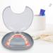 Portable Waterproof Case for Orthodontic Retainers - Mussel-Shaped Box with Pick-Hook | Keep Your Retainer Clean & Safe - Gray 4 - Buy Online on GoSupps.com