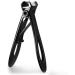 QXSJEDYCH Nail Clippers Stainless Steel Large Mouth Nail Clipper Anti-Splash Nail Clipper Single Large Thick Toenail Scissors Nails Silver - Buy Online on GoSupps.com