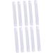 Uonlytech Anti-Slip Handle for Glasses - Silicone Accessories | 5 Pairs of White Medium Anti-Slip Glasses Brackets - Buy Online on GoSupps.com