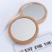 Solustre 3PCs Handheld Wood Makeup Mirror Set - Mini Cosmetic Mirrors for Girls & Women | Ideal for Home & Outdoor Use - Buy Online on GoSupps.com