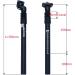 GANOPPER Suspension Seatpost 30.4*350mm | 40mm Travel Damping Seat Post | Alloy Bike Part - Buy Online on GoSupps.com