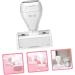 FOMIYES Eyelash Practice Stamp Lower Eyelash Stamp Tool for Natural Lashes Extension Lash Extension Stamp Bottom Eyelash Stamp Eyeliner DIY Lower Lashes Extend Self Made Plastic White - Buy Online on GoSupps.com