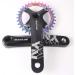 BUCKLOS US Stock 104 BCD Mountain Bike Single Speed Crankset 170mm Square Taper with Plating Chainring (30/32/34/36/38T) | Replacement Bicycle Crank Arm Set - Buy Online on GoSupps.com