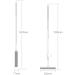 Cleaning The Floor 180 Foldable Mop Can Be Stored in A Standing Position Click Change of Rubber Cotton Housed Hand-Washing Mop Wet and Dryy Practical Smooth Sailing - Buy Online on GoSupps.com