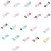 Allayu 5 Pieces Women Men Portable Eyelash Brush Travel Dustproof Single Use Eyebrow Eyelashes Brushes Makeup Tool Cosmetic Silver Type 1 - Buy Online on GoSupps.com