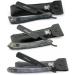 Haryali London Cut Throat Razor - Professional Wooden Handle Straight Razor for Men | Mustache & Beard Razor Set - Black Gray - Buy Online on GoSupps.com