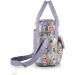 Kamay Waterproof Mummy Diaper Bag | Chic Nappy Changing Tote | Lightweight Nylon | Lavender Alpaca - Buy Online on GoSupps.com
