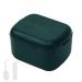 Rianpesn Prosthesenbadtui |Control cleaning case for denture |Portable and leak -proof prosthesis container for artificial teeth on trips