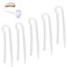 Preformed Hearing Aid Tubes - 10 Flexible R BTE Earpiece Replacement (3.6mm x 2.0mm) | International Shipping Available - Buy Online on GoSupps.com