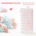 Buy Pink Quartz Gua Sha Board Comb - Natural Healing Stone for Body Massage & Scraping | Premium Gua Sha Tools - Buy Online on GoSupps.com