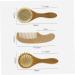 Lurrose 3pcs Baby Bath Brush Set - Wooden Body Exfoliating Brushes and Hairbrush for Kids - Grooming Kit for Baby's Skin and Hair Care - Buy Online on GoSupps.com