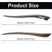Liasun Handmade Carved Black Sandalwood Hair Sticks - 7 Inches Long (Pack of 2) - Buy Online on GoSupps.com