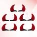 10th Devil Horn Hair Clips | Halloween Party Accessories | Masquerade Headband & Demon Horns for Kids - Buy Online on GoSupps.com
