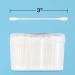 500 Count R-NEU Double Tipped Sterilized Cotton Swabs - 100% Pure Cotton Qtips for Cleaning Home, Makeup, Pet and Baby Care - Buy Online on GoSupps.com