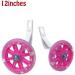 YTKD Flash Mute Training Wheels for 12 Inch Bikes - Pink (1 Pair) - Buy Online on GoSupps.com