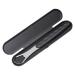 Sunydog tongue scraper made of stainless steel double -sided curved shape tongue cleaner for adults children improves oral smell reduces oral smell black