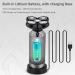 GeRRiT Electric Razor for Men - 4 in 1 Waterproof Rechargeable Shaver & Beard Trimmer | International Shipping - Buy Online on GoSupps.com