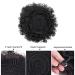 High Puff Afro Curly Wig Ponytail - 8 Inch Short Kinky Synthetic Clip-In Hair Bun (1BT613) - Perfect for Stunning Styles - Buy Online on GoSupps.com