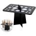 FRCOLOR Acrylic Makeup Brush Tree & Organizer | 26pc Stand for Brushes & Nails - Perfect Drying Rack & Display - Black - Buy Online on GoSupps.com