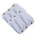 Glenndarcy Washable Popper Pads for Dog Diapers and Belly Bands (Non-Waterproof Base A - 6 Pack) Non-Waterproof Base A - 6 pack