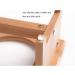 FOREYY Bamboo Raised Pet Bowls for Cats & Small Dogs 2 Stainless Steel Bowls, Anti-Slip Stand, 4'' Tall - Buy Online on GoSupps.com