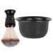 Vintorky 1 set of shaving bowl for the beard beard growth razor cup soap Razor set for men gift set shaving bowl mug shaving gift shaving shell from ABS man brush shaving