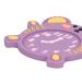 Alarm Clock Shaped Cartoon Teething Toy for Babies - Bright Color Baby Travel Teether - Buy Online on GoSupps.com