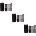 Didiseaon 3 Sets Makeup Brush Set Girls Eyeshadow Brush Cosmetics Lip Brush Makeup Tool Women Favor Round Brush Makeupset Women Makeup Supplies Travel Handle Brush Major Thick Aluminum Tube