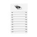 Makeup Eyelash Tray Strip Dispenser False Eyelash Adhesive Pad Grafting Eyelash Extension Assistant Tools