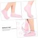 FRCOLOR 2 Pairs Sock Moisturizing Foot Gel Spa Stocking Gel Booties Feet Lotion Silicone Gel Half Moon Pillow Black Rejuvenate Foot Lotion Skin Natural Miss High Heel Pink Sebs - Buy Online on GoSupps.com